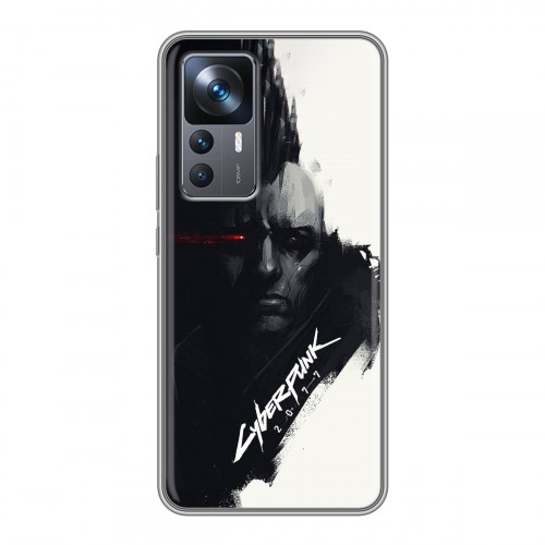 Дизайнерский силиконовый чехол для Xiaomi 12T Cyberpunk 2077