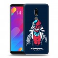 Дизайнерский пластиковый чехол для Meizu M8 Lite Cyberpunk 2077