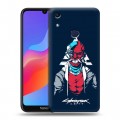 Дизайнерский пластиковый чехол для Huawei Honor 8A Cyberpunk 2077