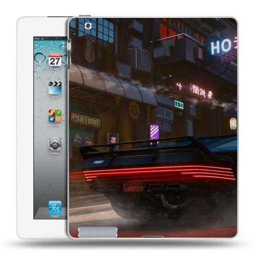 Дизайнерский пластиковый чехол для Ipad 2/3/4 Cyberpunk 2077