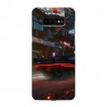Дизайнерский пластиковый чехол для Samsung Galaxy S10 Plus Cyberpunk 2077