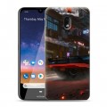 Дизайнерский пластиковый чехол для Nokia 2.2 Cyberpunk 2077