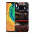 Дизайнерский пластиковый чехол для Huawei Mate 30 Cyberpunk 2077