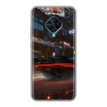 Дизайнерский силиконовый чехол для Vivo V17 Cyberpunk 2077