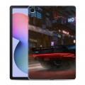 Дизайнерский силиконовый чехол для Samsung Galaxy Tab S6 Lite Cyberpunk 2077