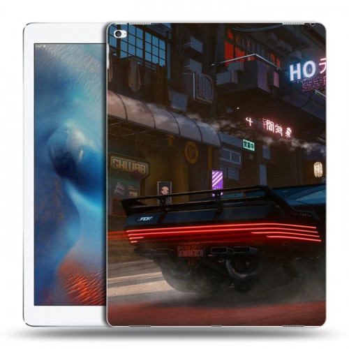 Дизайнерский пластиковый чехол для Ipad Pro Cyberpunk 2077