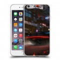 Дизайнерский силиконовый чехол для Iphone 6 Plus/6s Plus Cyberpunk 2077