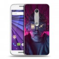 Дизайнерский пластиковый чехол для Lenovo Moto G Cyberpunk 2077