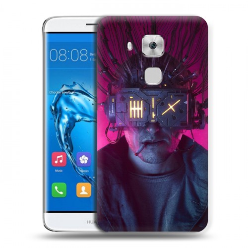 Дизайнерский пластиковый чехол для Huawei Nova Plus Cyberpunk 2077