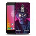 Дизайнерский пластиковый чехол для Lenovo K6 Cyberpunk 2077