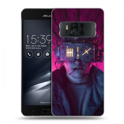 Дизайнерский силиконовый чехол для ASUS ZenFone AR Cyberpunk 2077