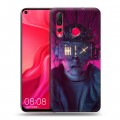 Дизайнерский пластиковый чехол для Huawei Nova 4 Cyberpunk 2077