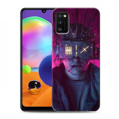 Дизайнерский силиконовый чехол для Samsung Galaxy A41 Cyberpunk 2077