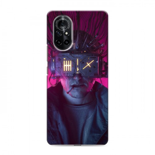 Дизайнерский силиконовый чехол для Huawei Nova 8 Cyberpunk 2077