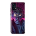 Дизайнерский силиконовый чехол для TCL 20B Cyberpunk 2077