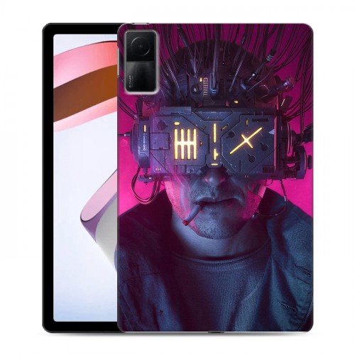 Дизайнерский силиконовый чехол для Xiaomi RedMi Pad Cyberpunk 2077