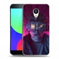 Дизайнерский пластиковый чехол для Meizu MX4 Pro Cyberpunk 2077