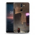 Дизайнерский пластиковый чехол для Nokia 8 Sirocco Cyberpunk 2077