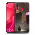 Дизайнерский пластиковый чехол для Huawei Nova 4 Cyberpunk 2077