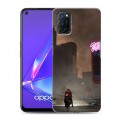 Дизайнерский пластиковый чехол для OPPO A52 Cyberpunk 2077