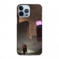 Дизайнерский силиконовый чехол для Iphone 13 Pro Max Cyberpunk 2077