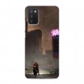 Дизайнерский силиконовый с усиленными углами чехол для Samsung Galaxy A03s Cyberpunk 2077