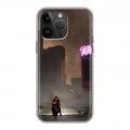 Дизайнерский силиконовый чехол для Iphone 14 Pro Max Cyberpunk 2077