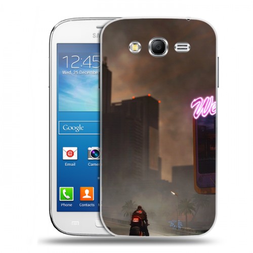 Дизайнерский пластиковый чехол для Samsung Galaxy Grand Neo Cyberpunk 2077