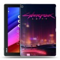 Дизайнерский силиконовый чехол для ASUS ZenPad 10 Cyberpunk 2077