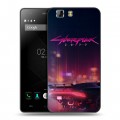 Дизайнерский силиконовый чехол для Doogee X5 Cyberpunk 2077