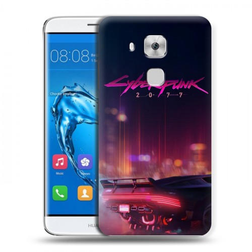 Дизайнерский пластиковый чехол для Huawei Nova Plus Cyberpunk 2077