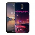 Дизайнерский силиконовый чехол для Nokia 1.3 Cyberpunk 2077