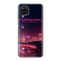 Дизайнерский силиконовый чехол для Samsung Galaxy A12 Cyberpunk 2077