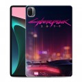 Дизайнерский силиконовый чехол для Xiaomi Pad 5 Cyberpunk 2077