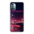 Дизайнерский силиконовый чехол для Nokia G11 Cyberpunk 2077