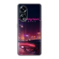 Дизайнерский силиконовый чехол для OPPO A1 Pro Cyberpunk 2077