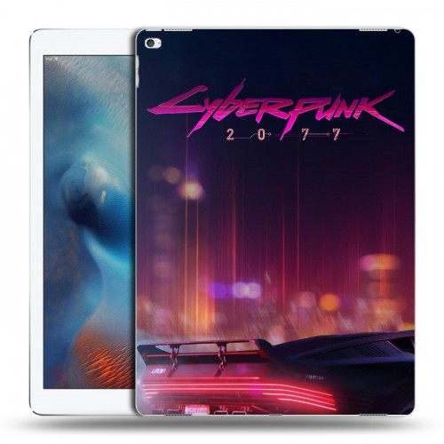 Дизайнерский пластиковый чехол для Ipad Pro Cyberpunk 2077