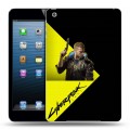 Дизайнерский силиконовый чехол для Ipad Mini Cyberpunk 2077