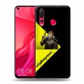 Дизайнерский пластиковый чехол для Huawei Nova 4 Cyberpunk 2077