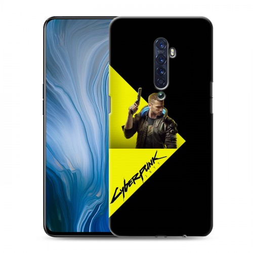 Дизайнерский пластиковый чехол для OPPO Reno2 Z Cyberpunk 2077