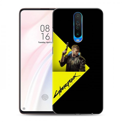 Дизайнерский пластиковый чехол для Xiaomi RedMi K30 Cyberpunk 2077