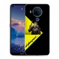 Дизайнерский силиконовый чехол для Nokia 5.4 Cyberpunk 2077