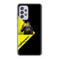 Дизайнерский силиконовый чехол для Samsung Galaxy A52 Cyberpunk 2077