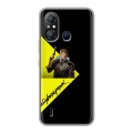 Дизайнерский силиконовый чехол для Itel A49 Cyberpunk 2077