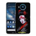 Дизайнерский силиконовый чехол для Nokia 8.3 Cyberpunk 2077