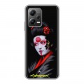 Дизайнерский силиконовый чехол для Xiaomi Poco X5 Cyberpunk 2077