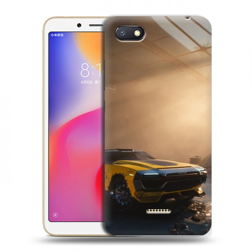 Дизайнерский пластиковый чехол для Xiaomi RedMi 6A Cyberpunk 2077