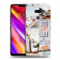 Дизайнерский пластиковый чехол для LG G8 ThinQ Коллаж