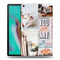Дизайнерский силиконовый чехол для Samsung Galaxy Tab A 10.1 (2019) Коллаж