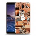 Дизайнерский пластиковый чехол для Nokia 7 Plus Коллаж